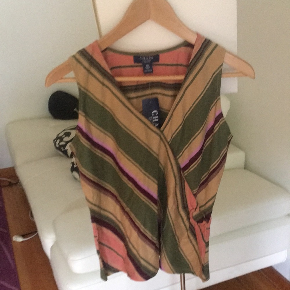 Stylish women’s top brand new with tag size PM By chaps